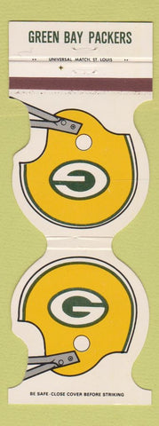 Matchbook Cover - Green Bay Packers 1980 Schedule Trane Credit Union Contour
