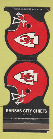Matchbook Cover - Kansas City Chiefs Mission KS State Bank Jewelite