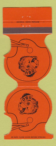 Matchbook Cover - Oregon State Beavers 1976 Schedule Bank Contour