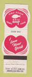 Matchbook Cover - Joes Pier New York City WEAR Contour