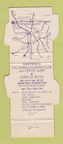 Matchbook Cover - Hartwig's Gobbler Supper Club Johnson Creek WI WEAR Contour