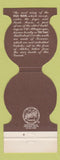 Matchbook Cover - High Noon Old Town Albuquerque NM Jewelite