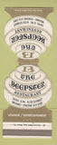 Matchbook Cover - Beefster Restaurant Miami FL Contour