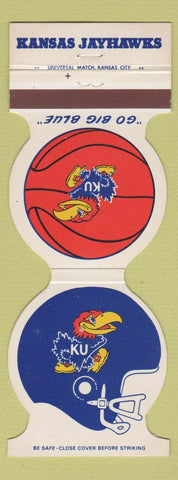 Matchbook Cover - Kansas Jayhawks Lawrence KS Bank Contour