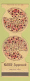 Matchbook Cover - Fratellis Pizza Contour