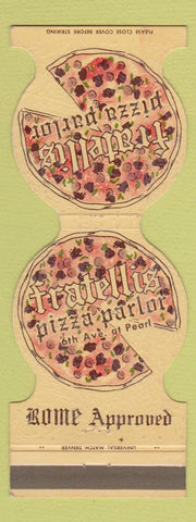 Matchbook Cover - Fratellis Pizza Contour