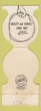 Matchbook Cover - Ettco Wire Cable Brooklyn NY Jewelite