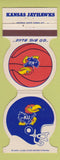 Matchbook Cover - Kansas Jayhawks Lawrence KS Bank Contour