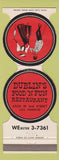 Matchbook Cover - Dublin's Food N Fun Los Angeles CA Jewelite