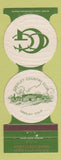 Matchbook Cover - Greeley Country Club Colorado Contour