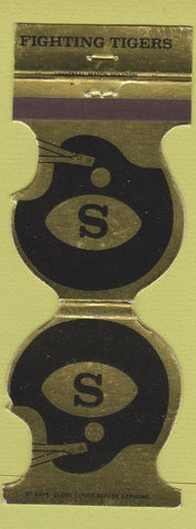 Matchbook Cover - Sealy Tigers? Sealy TX Bank 1975 Jewelite
