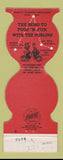 Matchbook Cover - Dublin's Food N Fun Los Angeles CA Jewelite