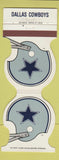 Matchbook Cover - Dallas Cowboys Football Contour