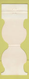 Matchbook Cover - Dallas Cowboys Football Contour