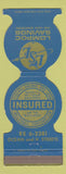 Matchbook Cover - Lompoc Savings Loan CA Contour
