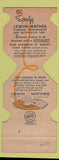 Matchbook Cover - Lewin Mathes Copper Brass St Louis MO Jewelite
