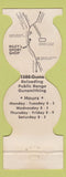 Matchbook Cover - Riley's Sport Shop Hooksett NH guns Contour