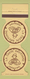 Matchbook Cover - La Crepe Bretonne Restaurant Winnipeg MB Contour