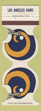 Matchbook Cover - Los Angeles Rams 1979 Schedule KWAO Radio Contour