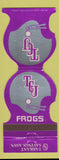 Matchbook Cover - TCU Horned Frogs 1979 Schedule Bank Contour