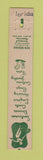 Matchbook Cover - Hartley's Miami FL girlie women's clothes 10 Strike