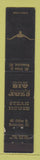 Matchbook Cover - Big Joe's Steak House Woonsocket RI 12 Strike
