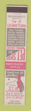 Matchbook Cover - Little Zoo Adelle's Pet Shop Washington DC 12 Strike