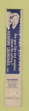 Matchbook Cover - Reading Laundry Dry Cleaning PA WEAR 10 Strike