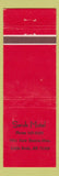 Matchbook Cover - Sands Motel Little Rock AR