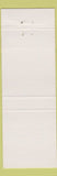 Matchbook Cover - Cozy Corner Cafe Wellsville MO WHITE