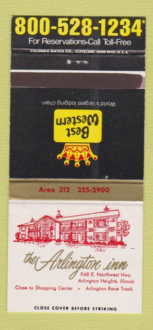 Matchbook Cover - Arlington Inn Arlington Heights IL WEAR 30 Strike