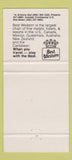 Matchbook Cover - Arlington Inn Arlington Heights IL WEAR 30 Strike