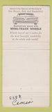 Matchbook Cover - 1959 Pontiac Schreffler Sunbury PA Cameo Ivory 30 Strike