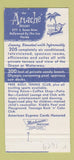 Matchbook Cover - Attache Hollywood FL 30 Strike