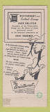 Matchbook Cover - 2601 Restaurant Philadelphia PA 30 Strike
