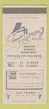 Matchbook Cover - 2601 Restaurant Philadelphia PA 30 Strike