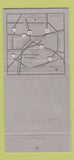 Matchbook Cover - Astro Village Hotel Lodge Houston TX Astrodome ref 30 Strike