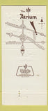 Matchbook Cover - Atrium Restaurant Rolling Meadow IL WEAR 30 Strike