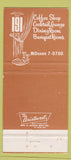 Matchbook Cover - 191 Bala Cynwyd PA WEAR 30 Strike