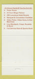 Matchbook Cover - Arizona Charlie's Hotel Casino Las Vegas NV 30 Strike