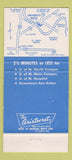 Matchbook Cover - University Motel Ann Arbor MI WEAR 30 Strike