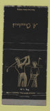 Matchbook Cover - Trend Clothes Huntley York SC golf girlie WEAR 30 Strike