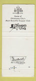 Matchbook Cover - De Ville Motor Hotel Oklahoma City OK WEAR 30 Strike