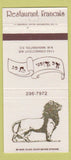 Matchbook Cover - Sadie's Emporium girlie Columbus OH Sheraton 30 Strike