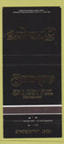 Matchbook Cover - September's Fort Lauderdale FL 30 Strike