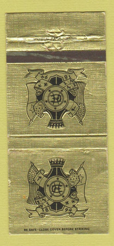 Matchbook Cover - Houston Club TX WORN BACK 30 Strike