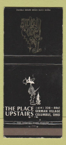Matchbook Cover - Place Upstairs Columbus OH WEAR 30 Strike