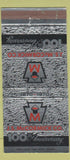 Matchbook Cover - JS McCormick 100th Pittsburgh PA Foundry 30 Strike