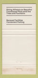 Matchbook Cover - La Fontana Italian Santa Rosa CA 30 Strike