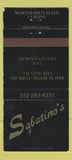 Matchbook Cover - Sabatino's Chicago IL Italian WEAR 30 Strike